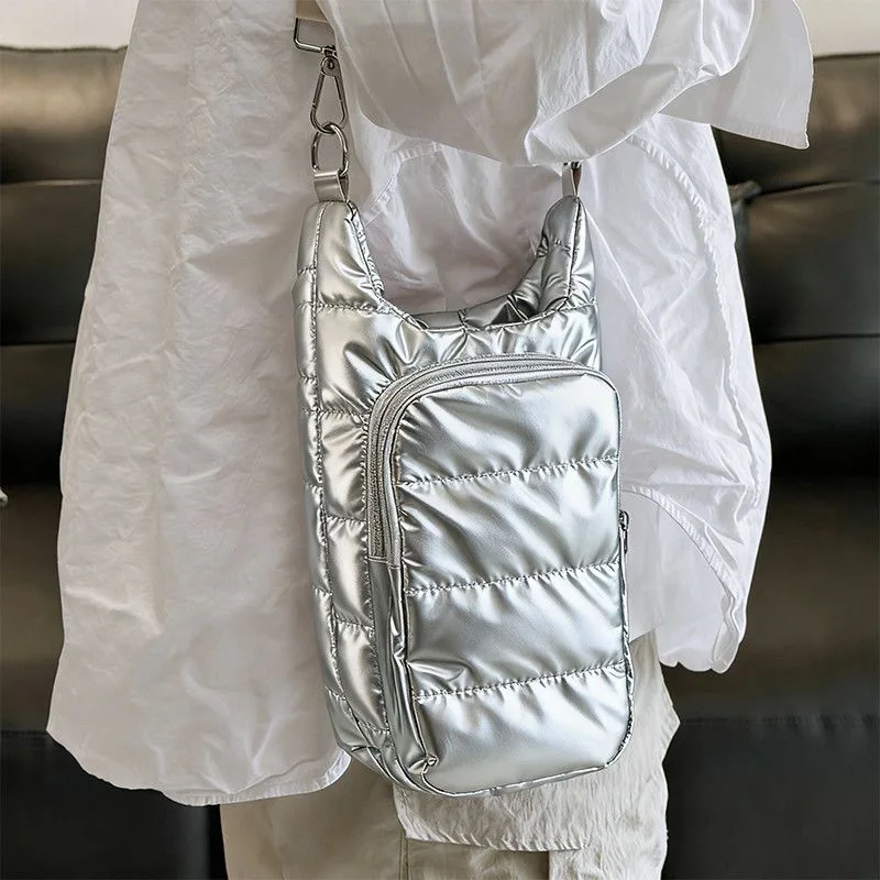 

Новая женская сумка через плечо, сумка для бутылки с водой, повседневная универсальная сумка для активного отдыха, маленькая квадратная сумка, сумка на одно плечо, ручная сумка для телефона