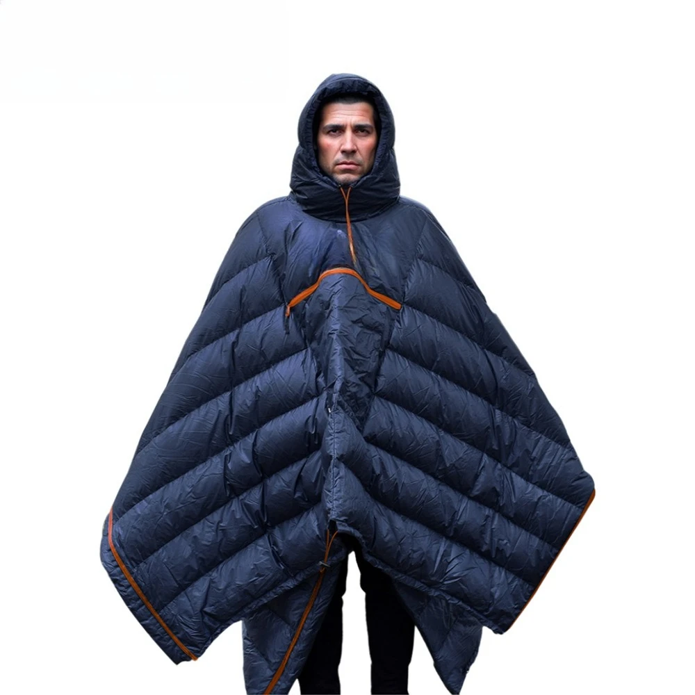 

Outdoor, cape, sleeping bag, camping, wearable, cold-proof, warm