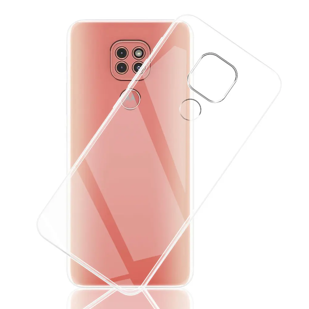Funda de silicona transparente para Motorola Moto G9 Play, carcasa de TPU suave para Moto G9 Plus, protector de parachoques, funda de teléfono para Moto G9