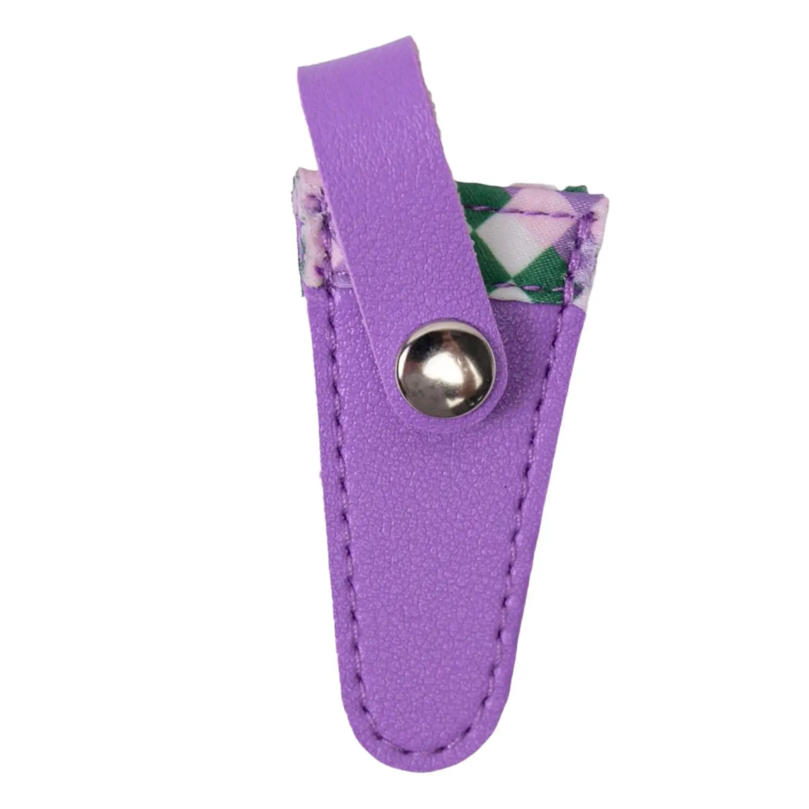 PU Leather Sleeve for Sewing Scissors Compact Case for Embroidery Tools