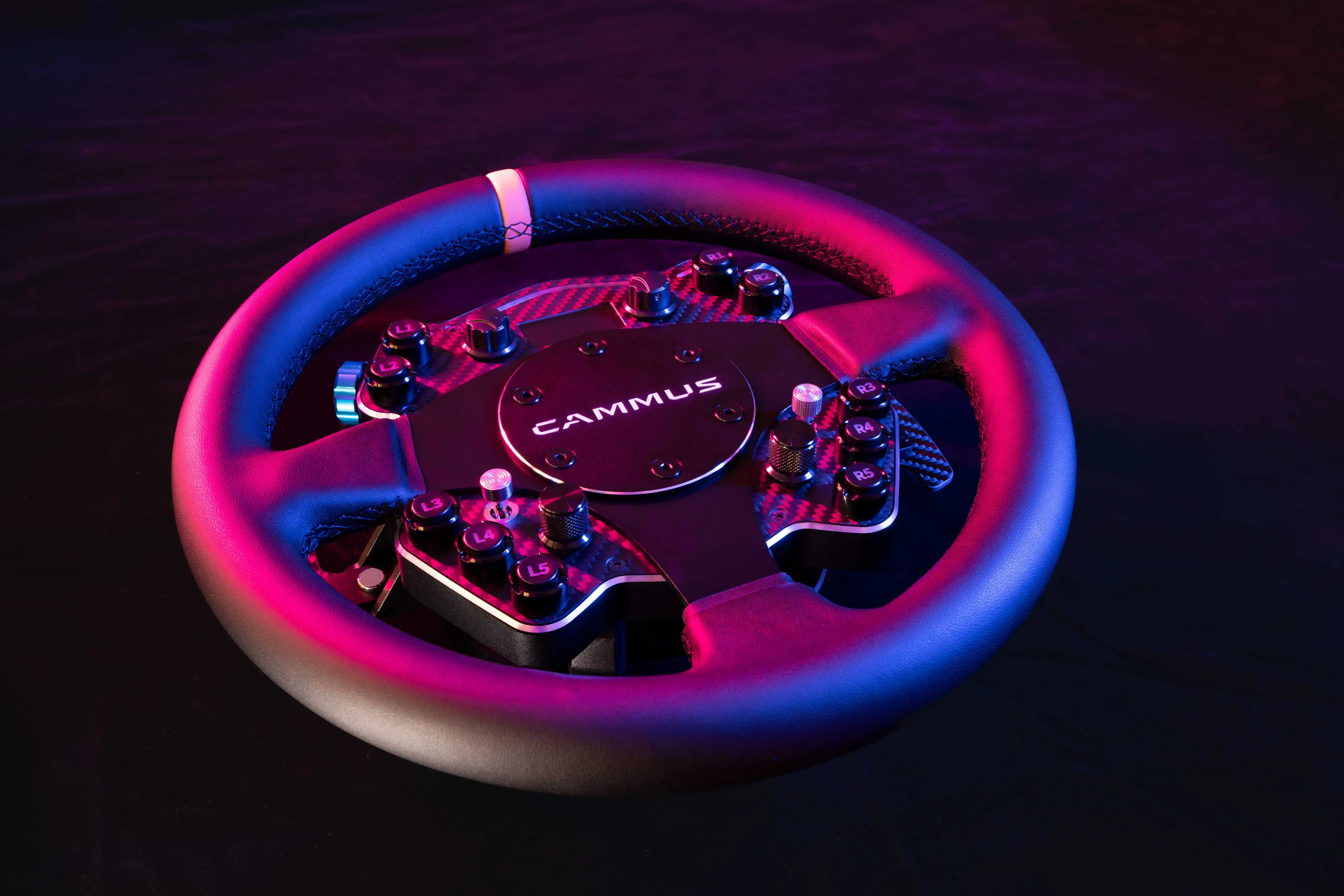 CAMMUS C12 Drive langsung 12nm Base Racing, Simulator kemudi roda game dan pedal kopling