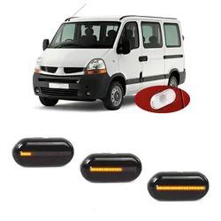 for Renault MASTER II MK2 Bus JD FD ED HD UD 1998 - on Dynamic LED Indicator Side Marker Turn Signal Light Lamp