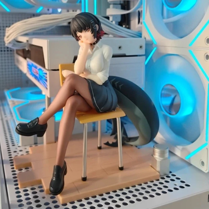 100% بضائع الألعاب الأصلية Aileen Qiao من الاثنين إلى الجمعة 1/8 مقياس الشكل حافظة الكمبيوتر نموذج عرض هدية عيد الميلاد وأعياد الميلاد