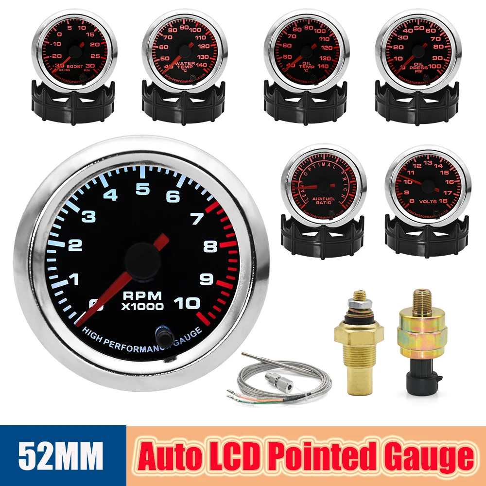 PSI Boost/PRM/Water Temp/Oil Temp/Oil Press/Voltage/Air Fuel Ratio/EGT 2