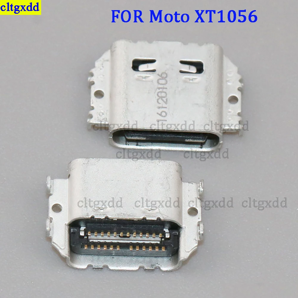 cltgxdd 10piece FOR Motorola Moto XT1625 XT1028 XT1032 XT1064 XT1056 XT1254 XT1541 XT1540 XT1548 USB charging port socket plug