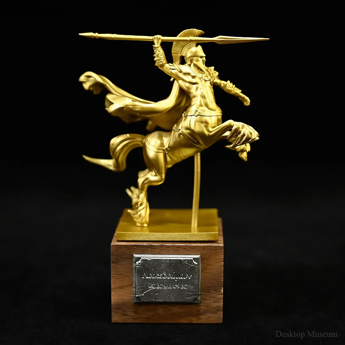 110MM Alexander The Great Horse Riding Sculpture Ornament Resin Crafts, Home Desktop Ornaments