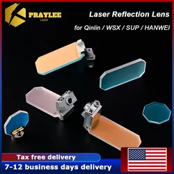 Praylee Laser Reflecting Lens For SUP 30*14 T2 With Holder 21T/S 23T/S Qilin 30x14x2mm WSX 27*14*2 Laser Welding Machine Head