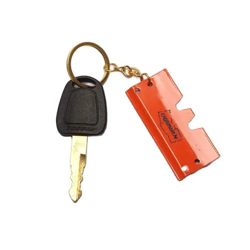 

D100 For Daewoo Doosan DH55/60-7 Excavator Accessories Driver's Door Lock Ignition Key Keychain