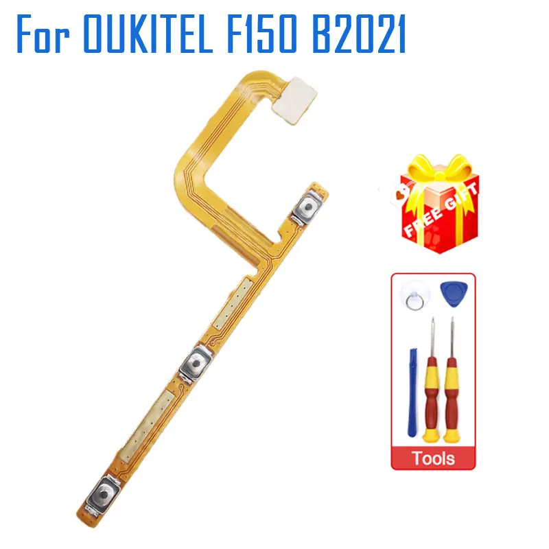 NewOriginal OUKITEL F150 B2021 Power Volume Control Buttons Flex Cable Side FPC Accessories For Oukitel IIIF150 B2021 Smartphone