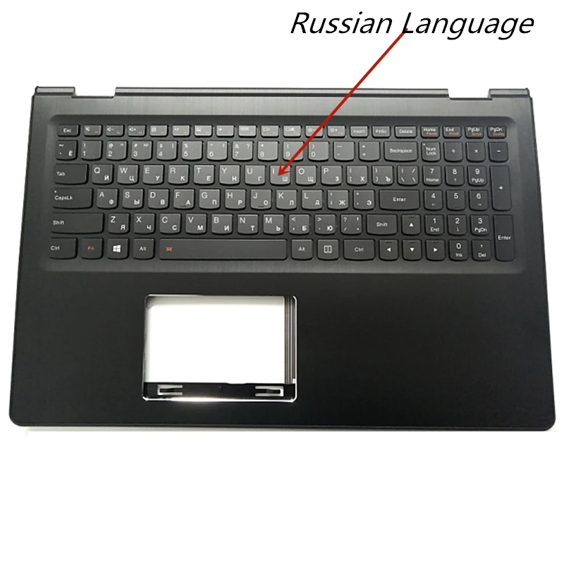 Imagem -04 - Nova Topcase Capa Superior Palmrest Habitação Capa Superior do Teclado Embalagem para Lenovo Yoga 500 15 Isk Ikb Flex3 15 1570 1580