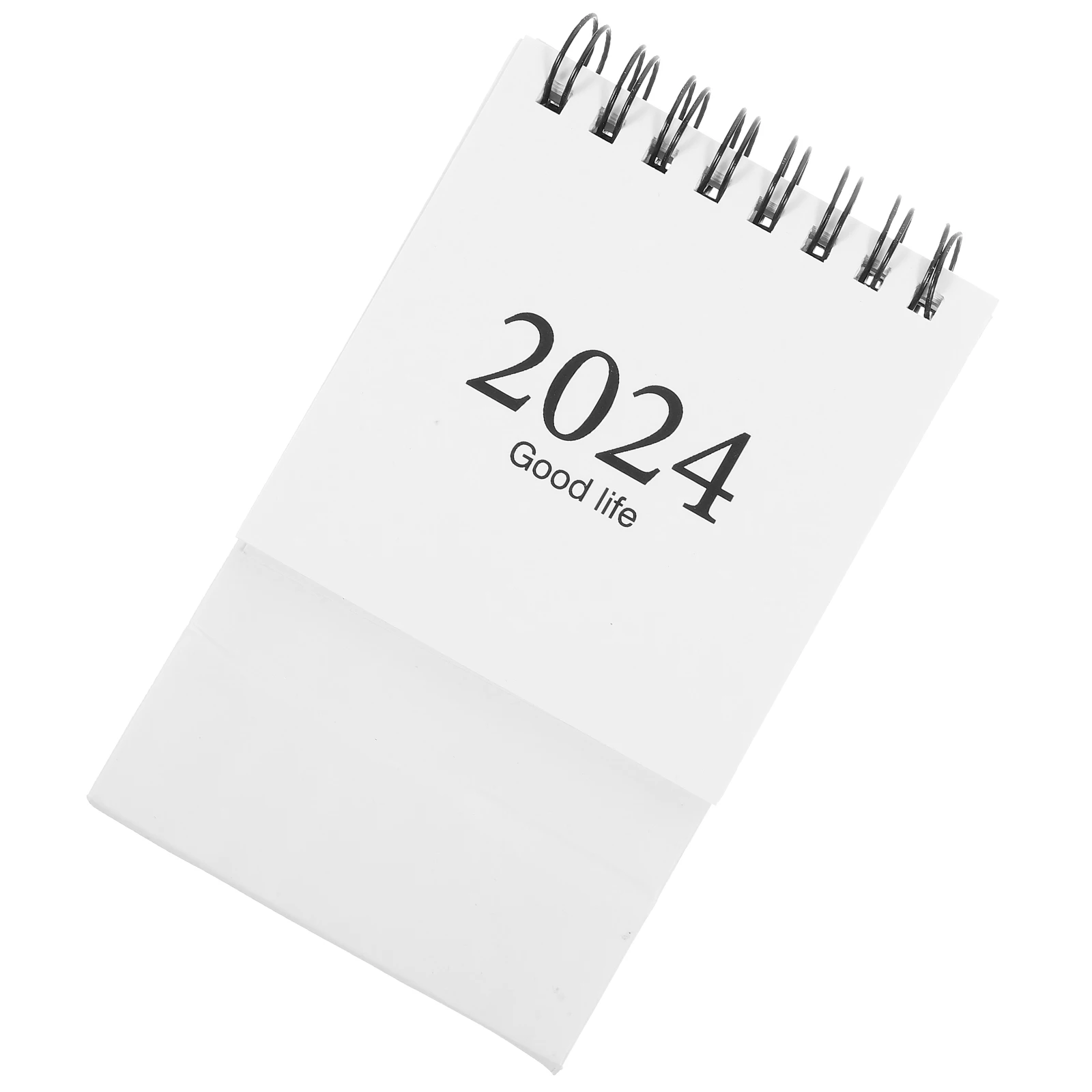 

Mini Desk Calendar Desktop Schedules Decorative Monthly White Paper Aesthetic Decoration