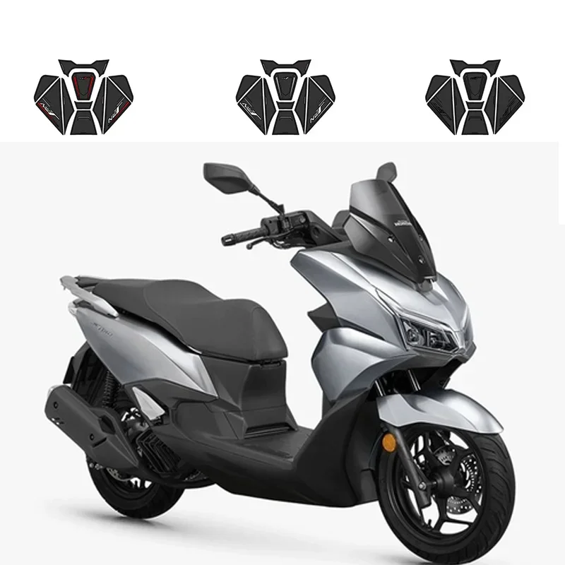 ホンダnwt150用バイクタンクパッドプロテクター。傷防止加工を施したスクーター用ボディデカールアクセサリー。