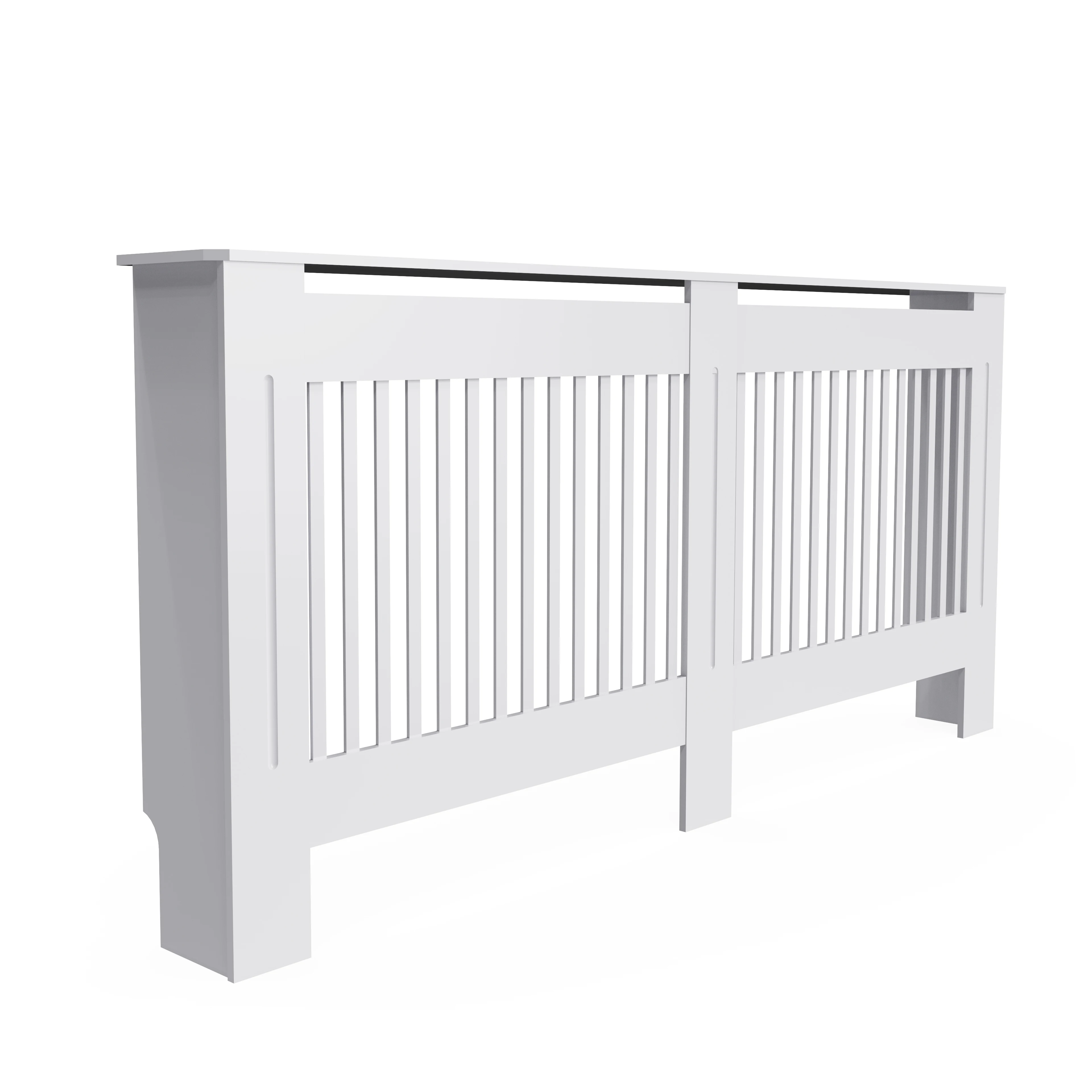 36.2 Inch Tall Large Radiator Cover Horizontal Vertical Cabinet Mdf Grill Shelf S/M/L/XL