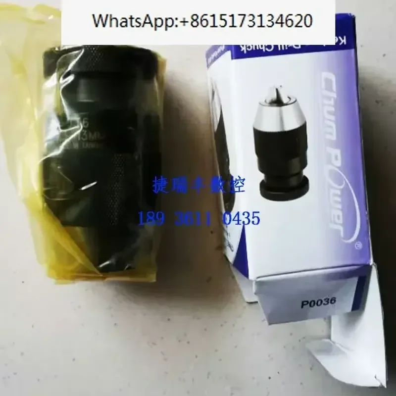 Self Tightening Drill Chuck JT6 0.3-13mm Keyless Lathe Chuck for Power Drills High Precision Metal Working Tool Accessory