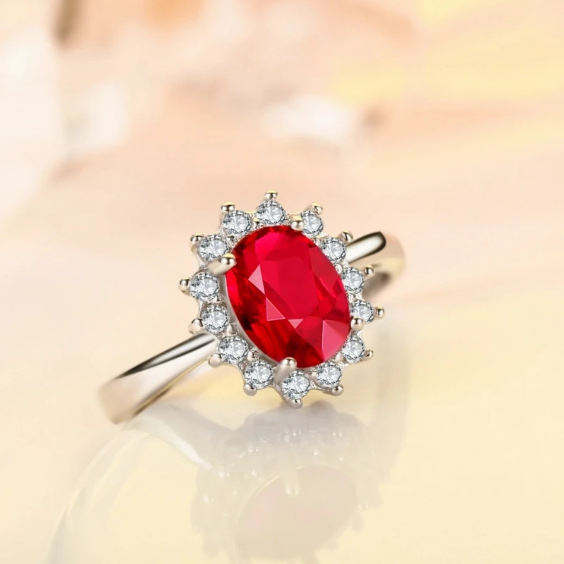 Neuer Ring aus 925er-Sterlingsilber, 5A-Zirkon, heiße Mode für Frauen, luxuriöser klassischer Hochzeitsschmuck, Verlobungsring, Party-Geschenke