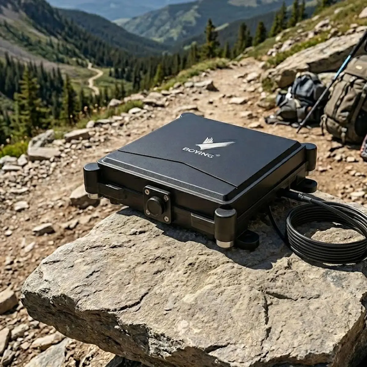 

BOYING Ranging Radar Module Millimeter Wave Sensor 0.1m-20m Adjustable Range Stable Obstacle Avoidance for Drone Robotics