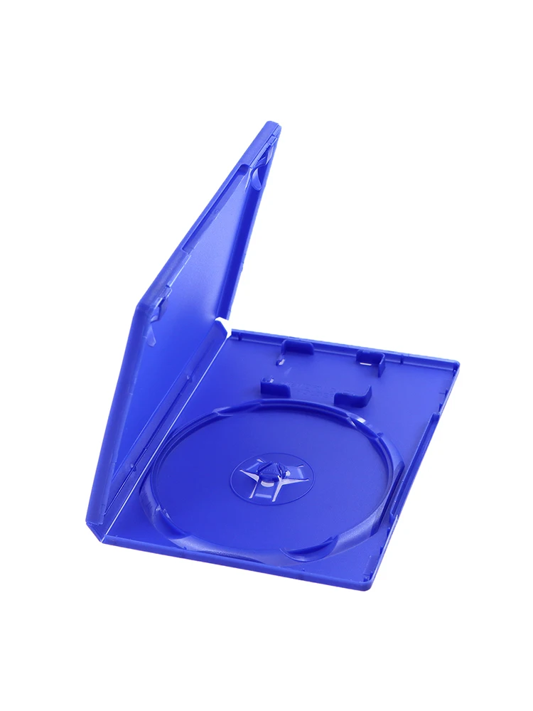 Étui en plastique pour disque CD et DVD, boîte de rangement de capacité pour PS2, PS3, PS4, PS5, coque de protection, accessoires, 1PC