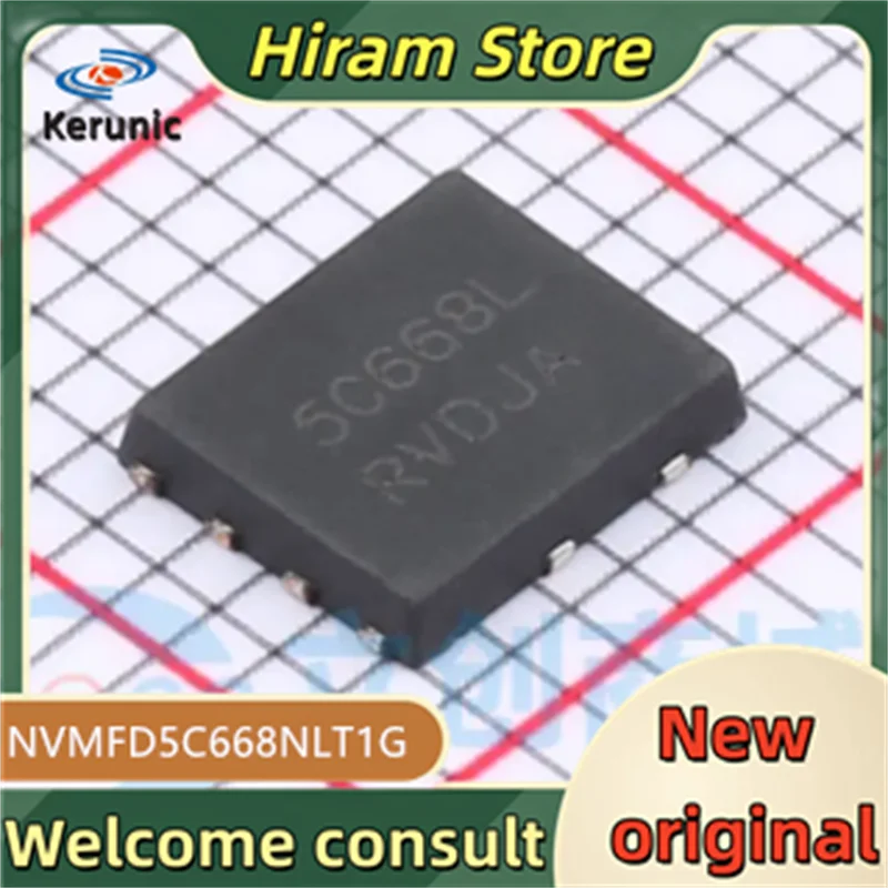 5PCS 5V668L New and Original NVMFD5C668NLT1G NVMFD5C668NLT NVMFD5C668N NVMFD5C668