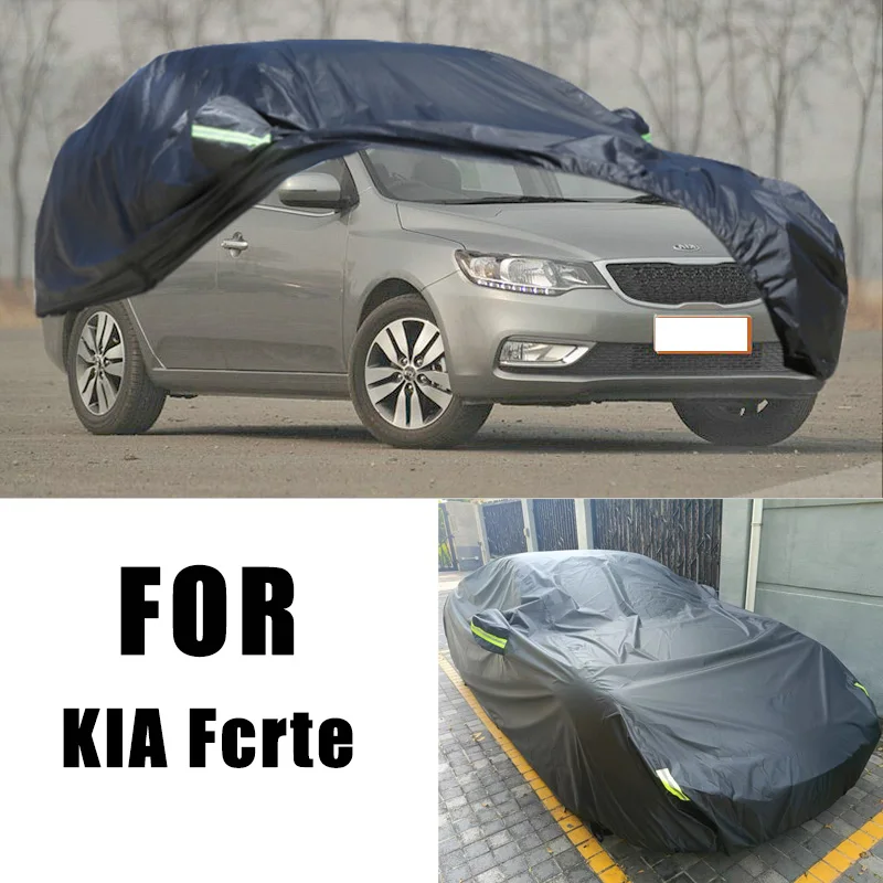 

Всепогодные автомобильные чехлы для KIA Fcrte 6-в-1, водонепроницаемые, пылезащитные, УФ-защитные, снежные, устойчивые к царапинам, защита