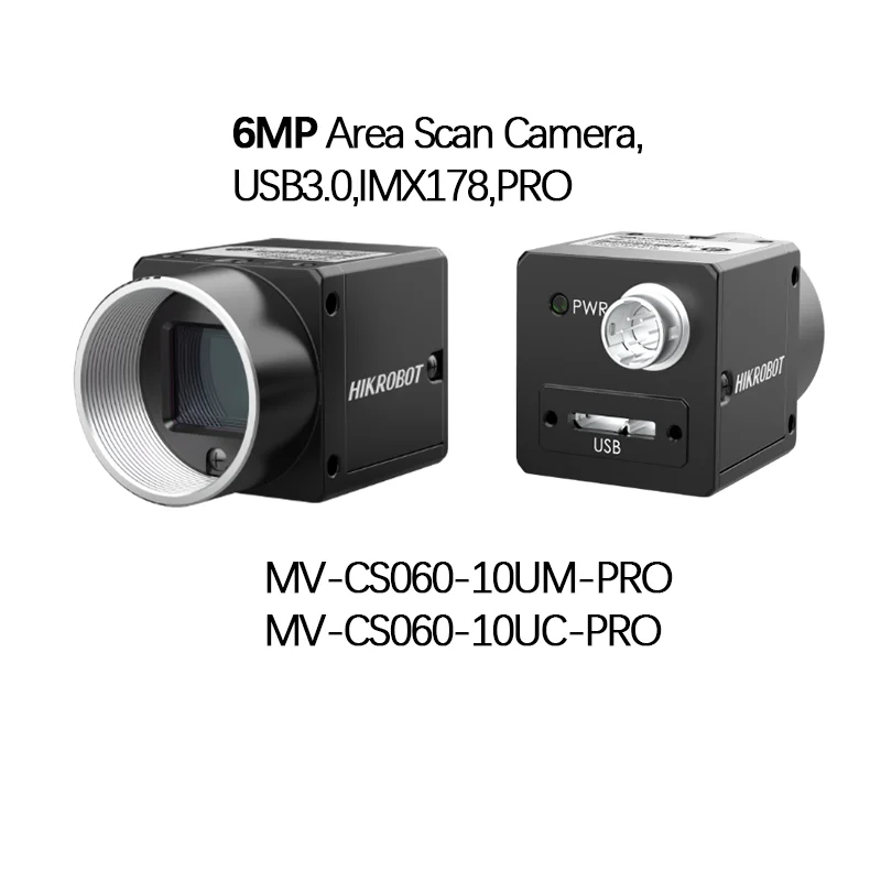 

Промышленная камера Hikrobot, модель MV-CS060-10UM-PRO / MV-CS060-10UC-PRO, 6 МП