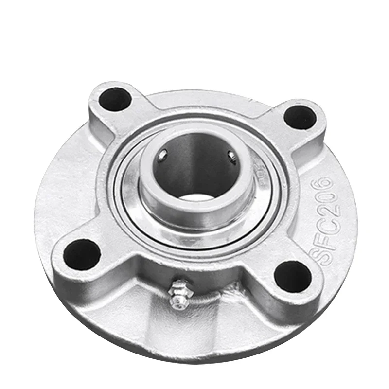 

【From China】SUCFC204 202/440 Stainless Steel Outer Spherical Pillow Block Bearing 205 206 207 208 209 Series