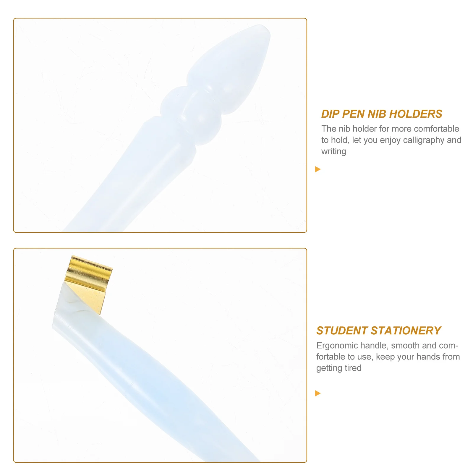 

Держатель перо из смолы Эргономичный дизайн Легко чистится Идеально подходит для студентов и профессионалов Держатели перо для погружения
