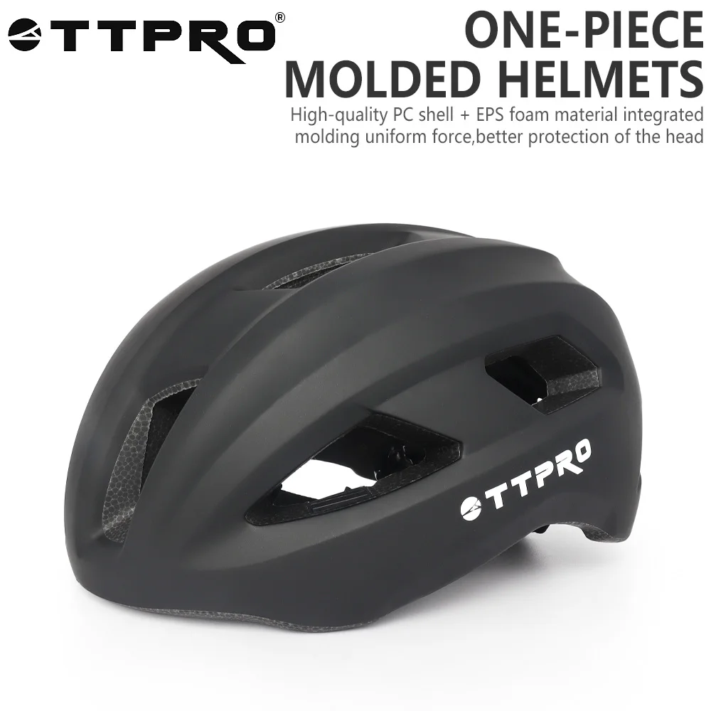 

TTPRO Bicycle Helmet For Male And Female Outdoor Cycling Ultra Light Road Bike Helmet Men's Caps Bike Accessories
