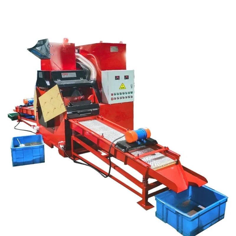 ACCE 100-150kg/h Copper Plastic Separator Household Waste Wire Recycling Machine for Car Aluminum Wire