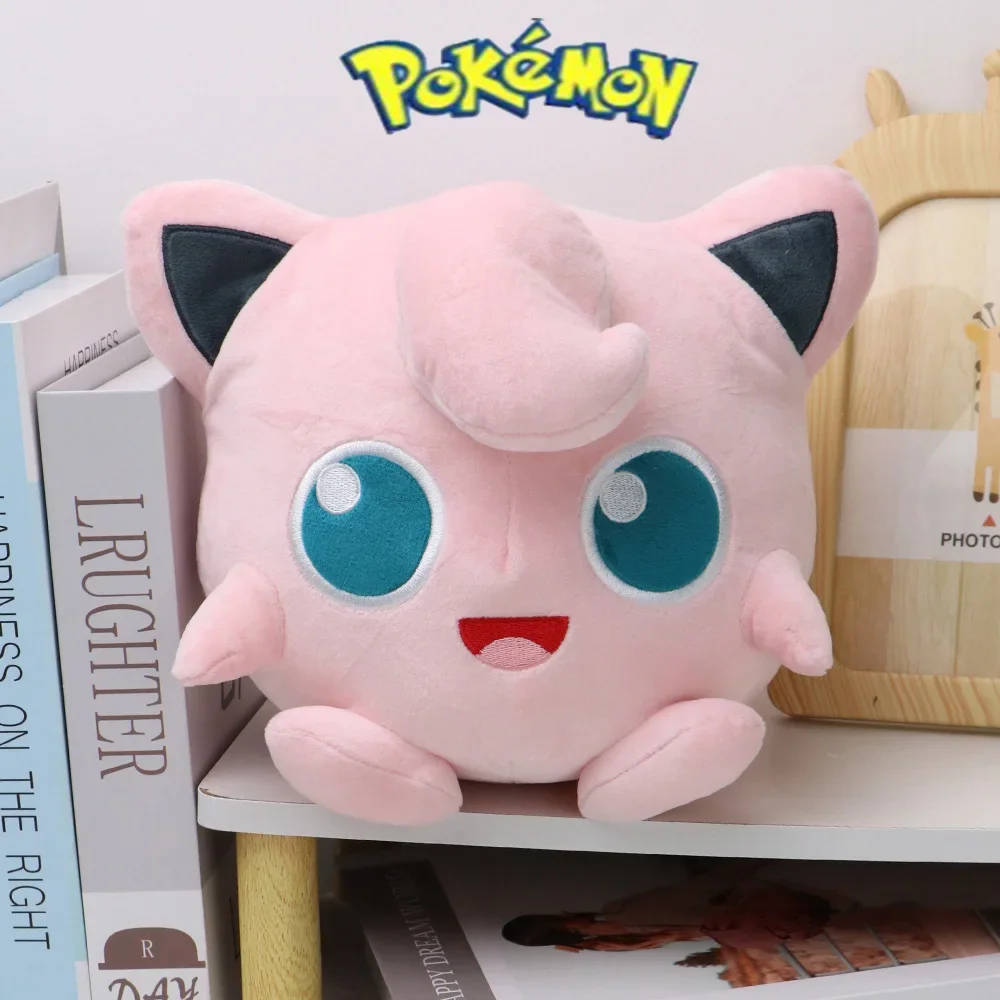 Jigglypuff Original Pokemon Plush Toys Cute Anime Soft Stuffed Animals Peluche Dolls Birthday Gifts Kids Home Decoration