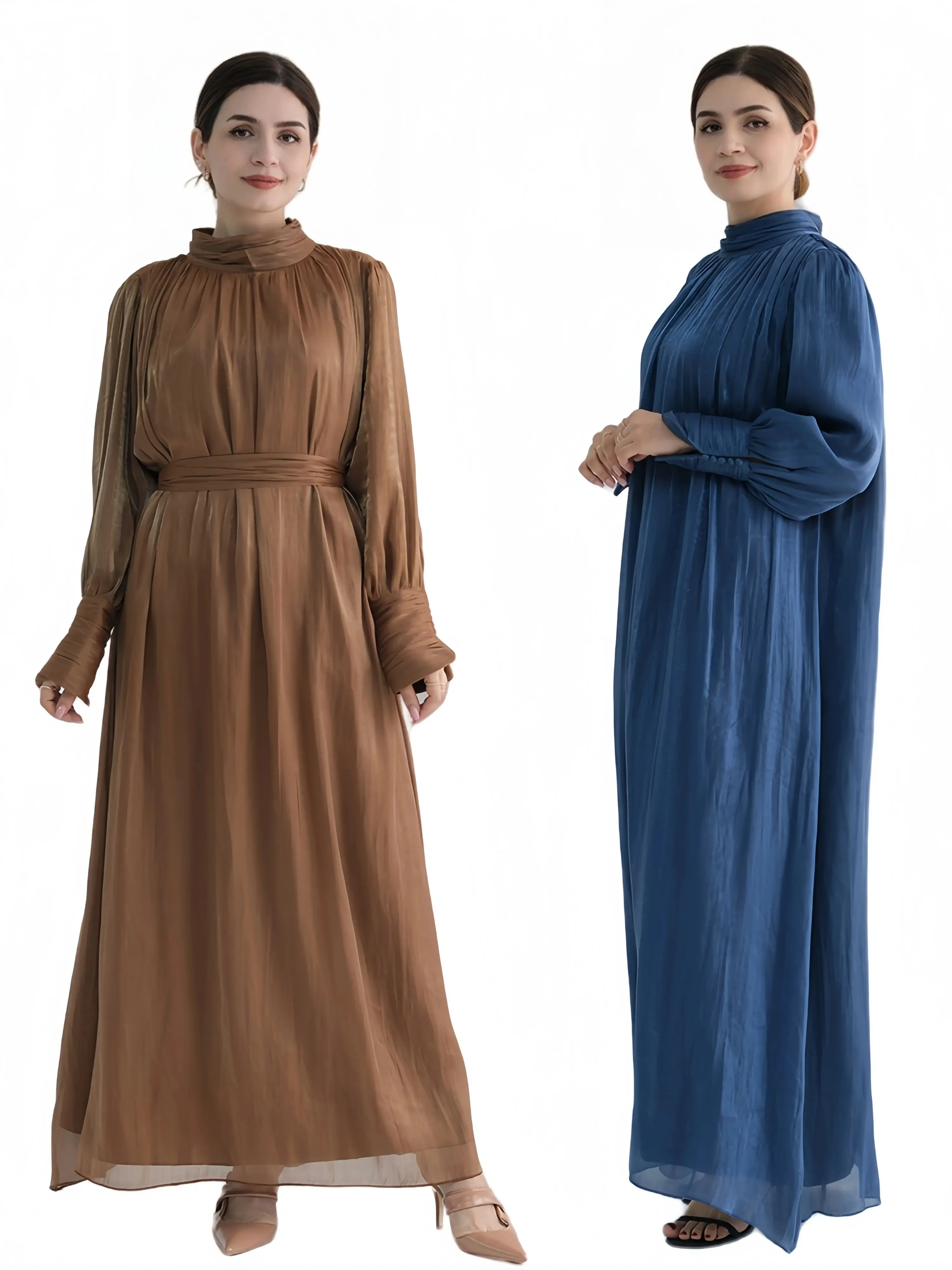 

Ramadan Eid Fashion Dubai Flash Abaya Muslim Long Dress Kaftan Abayas For Women Clothing Caftan Marocain Robe Femme Musulmane