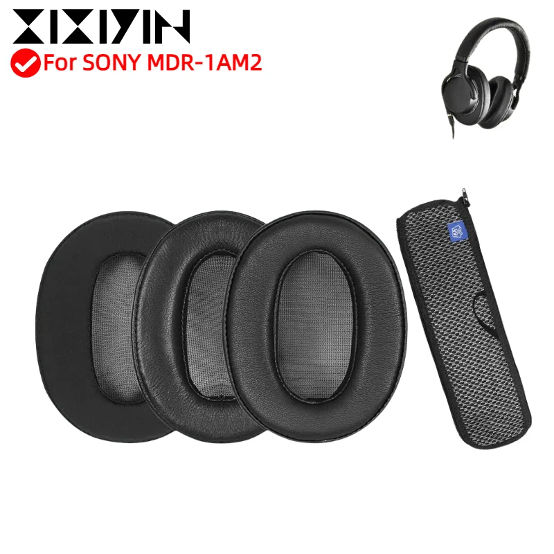 

XIXIYIN Replacement memory sponge Earpads Memory Foam Ear Cushion Cover For SONY MDR-1AM2 Gaming Headset Earmuffs Ear Pads