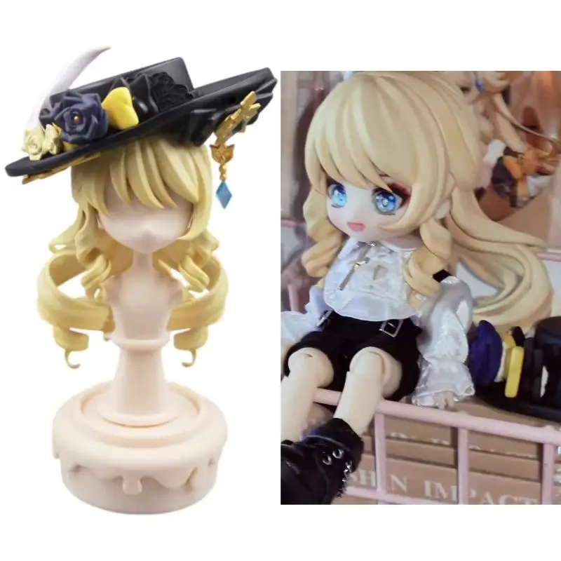 

Navia Caspar Ob11 Face with Eyeball Anime Water Sticker Handmade GSC Faceplate Cosplay DIY Doll Accessories Original Product