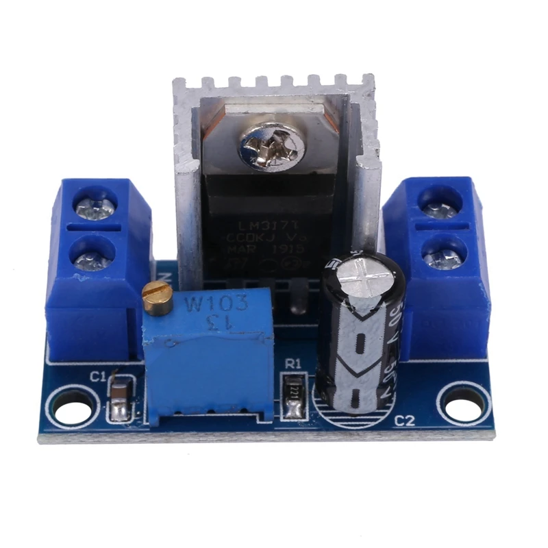 5X LM317 DC-DC 1.5A 1.2-37V Adjustable Power Supply Board DC Converter Buck Step Down Module