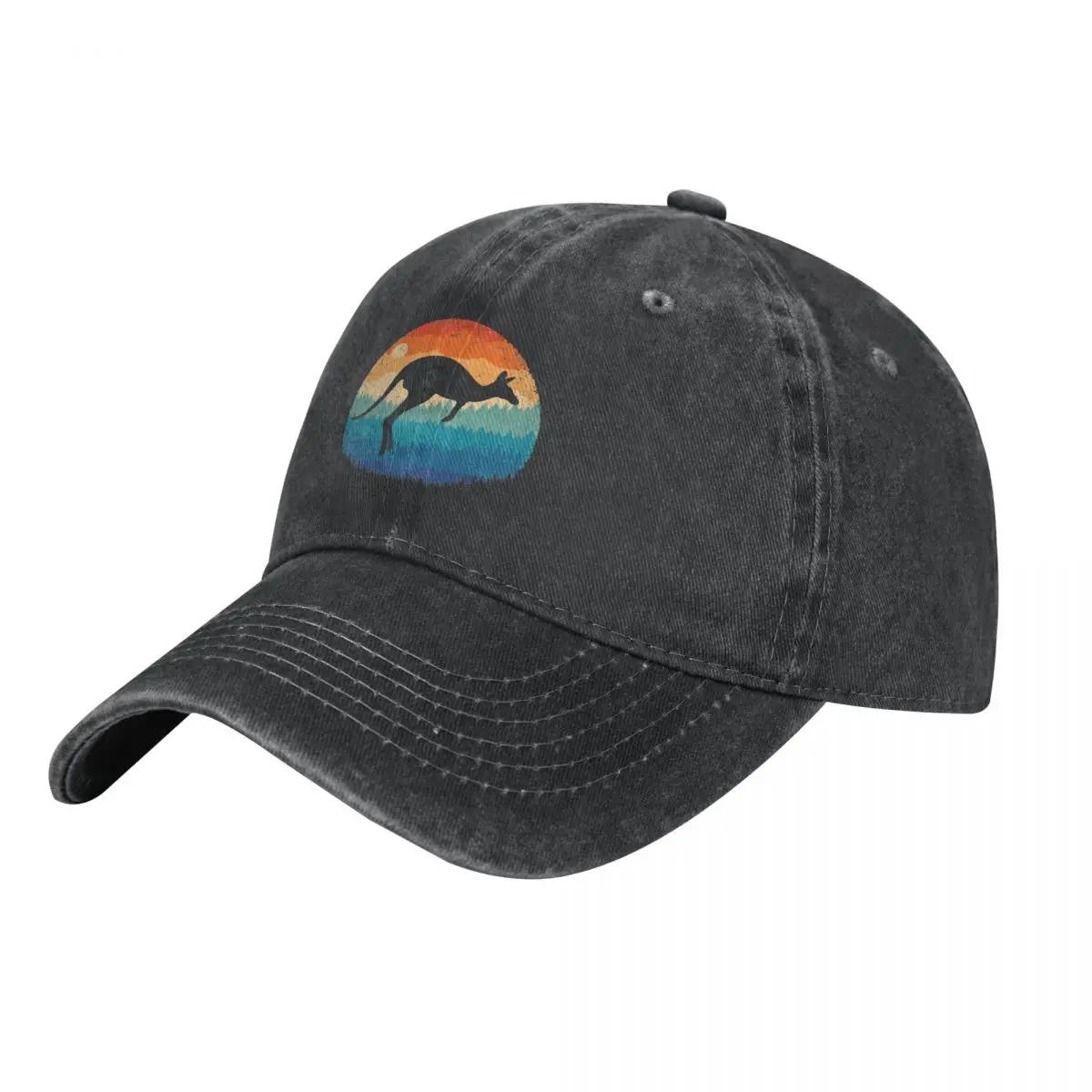 Australia Kangaroo Retro Cowboy Hat Horse Hat Sunhat Hat Baseball Cap Men's Hats Women's