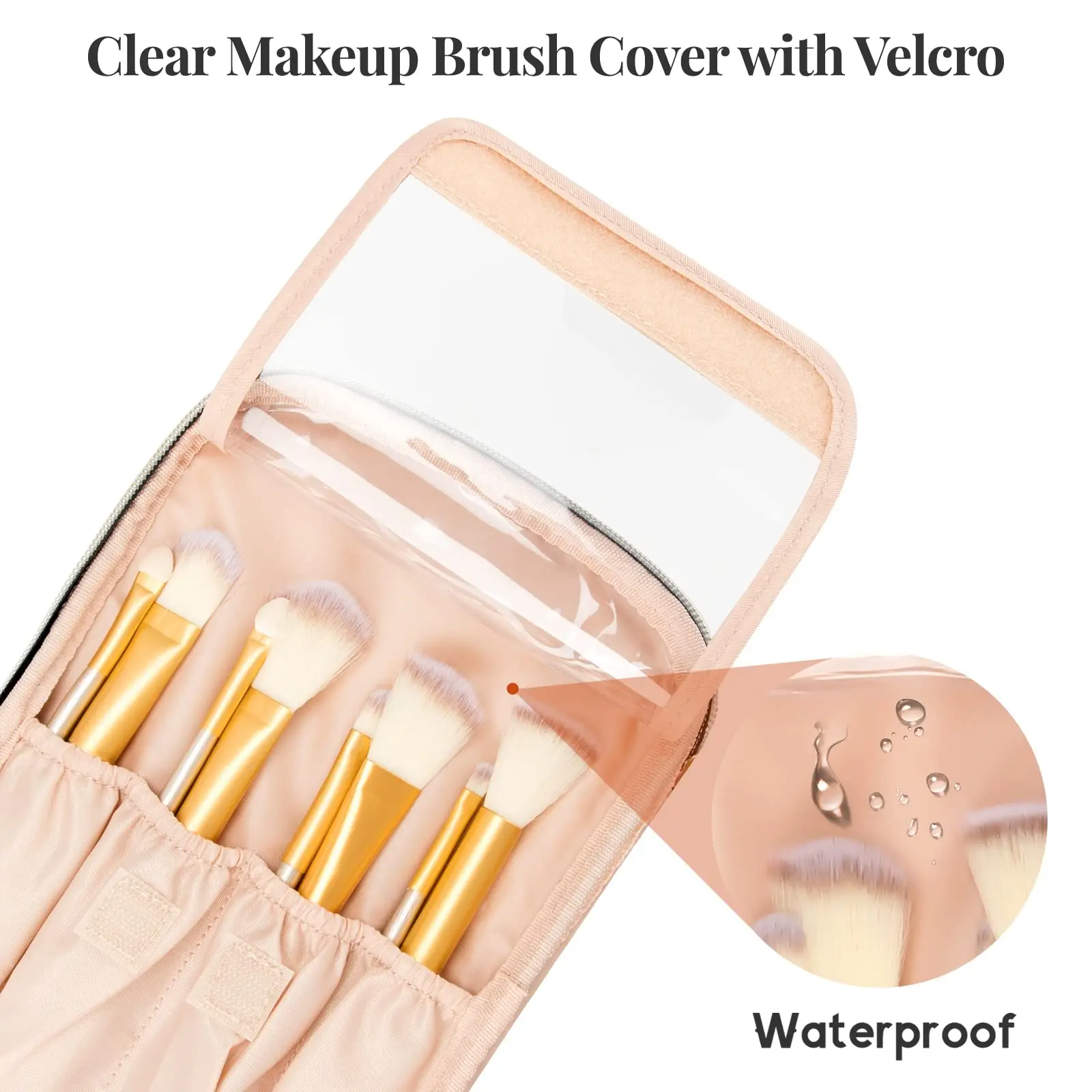 女性用化粧品バッグ、大容量トラベルメイクアップオーガナイザー化粧品収納ポーチPVCトイレタリーバッグレディーストートバッグ