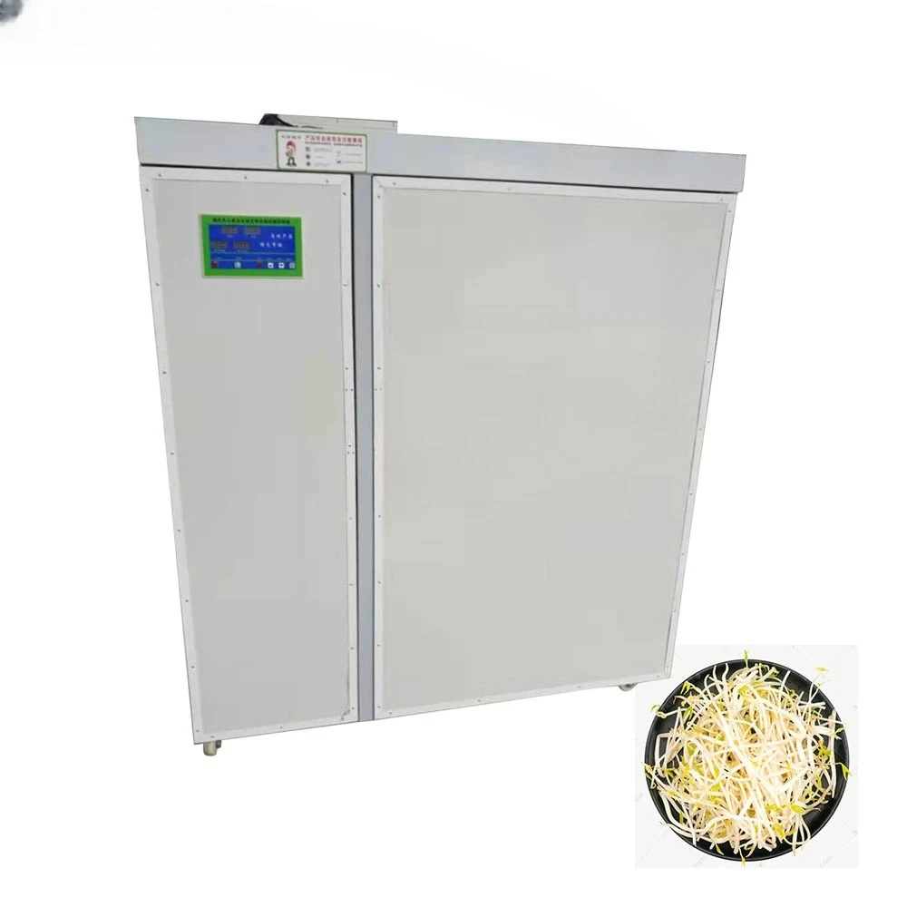 Minimáctico pequeño semilla agrícola de frijol, plántulas hidropónicas, máquina para plantar brotes de frijol, germinar semillas