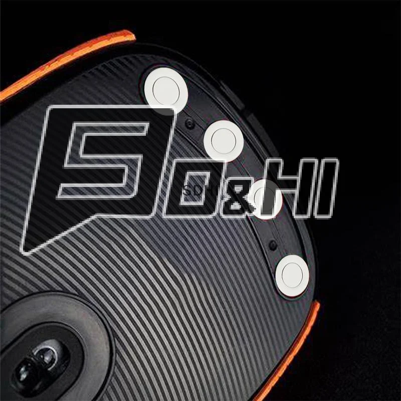 20Pcs/pack Ultraglide Doughnut Mouse DIY Universal Round Control Speed ICE Version 7mm Glides Feet Prevent Collapse