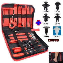 Car Trim Removal Tool Pry Kit Auto Clip Rivet Fastener Door Panel Trim Removal Tool Stereo Hand-held Interior Disassembly Tools