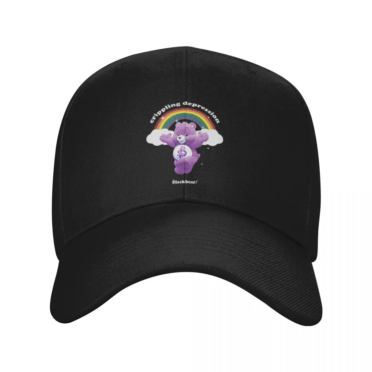 Care Bears Crippling Depression Rainbow Baseball Cap Men Women Hip-Hop Sun Hat Dad Hat Breathable Sun Caps Washable Hat