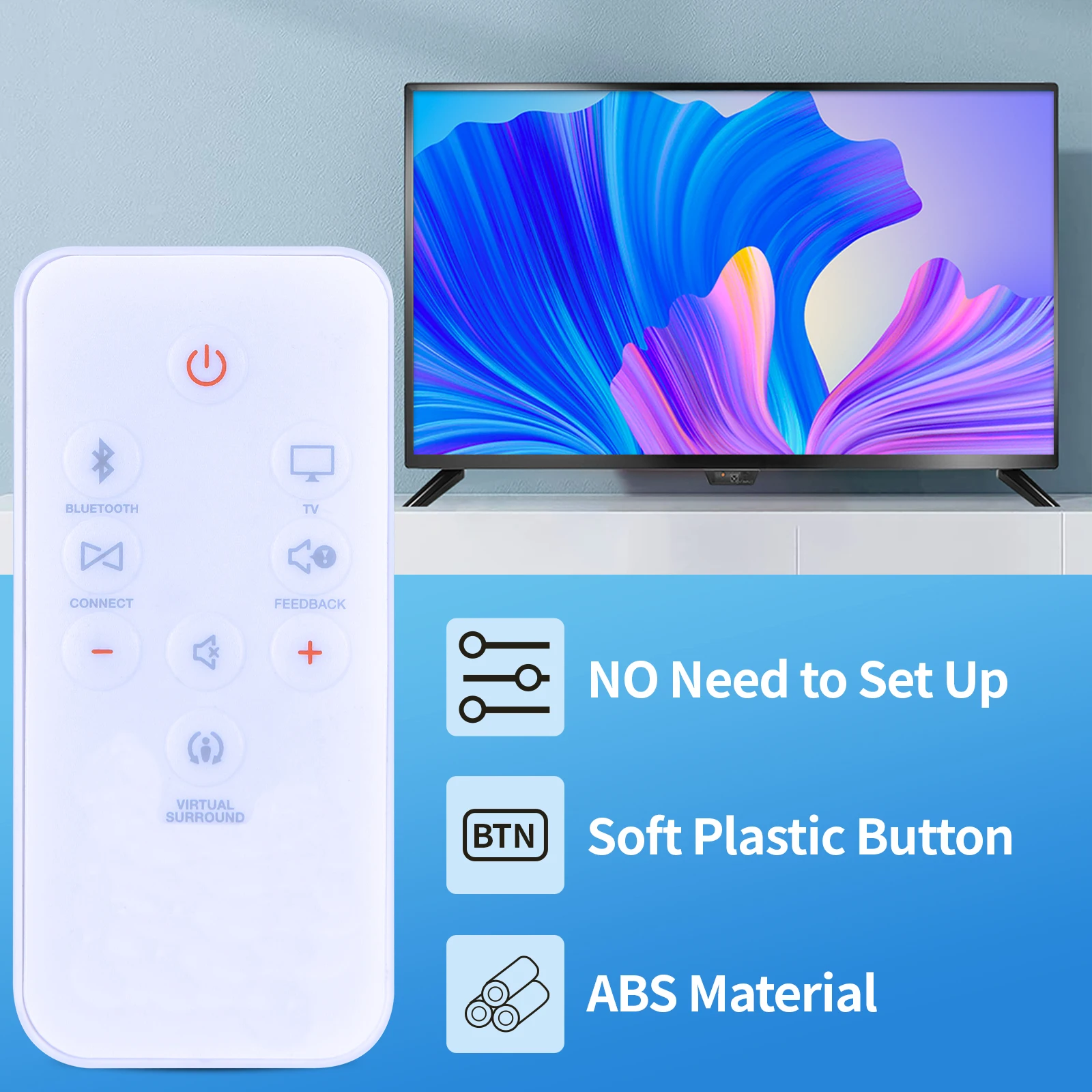 Nouvelle Télécommande pour JBL BOOST TV WHITE (R23-5)