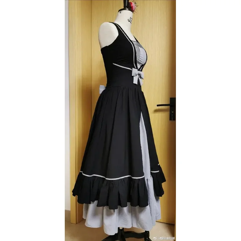 أنيمي! فستان حفلات فاينل فانتسي 7 طبعة جديدة من Cloud Strife زي أنيق زي تنكري للنساء للهالوين