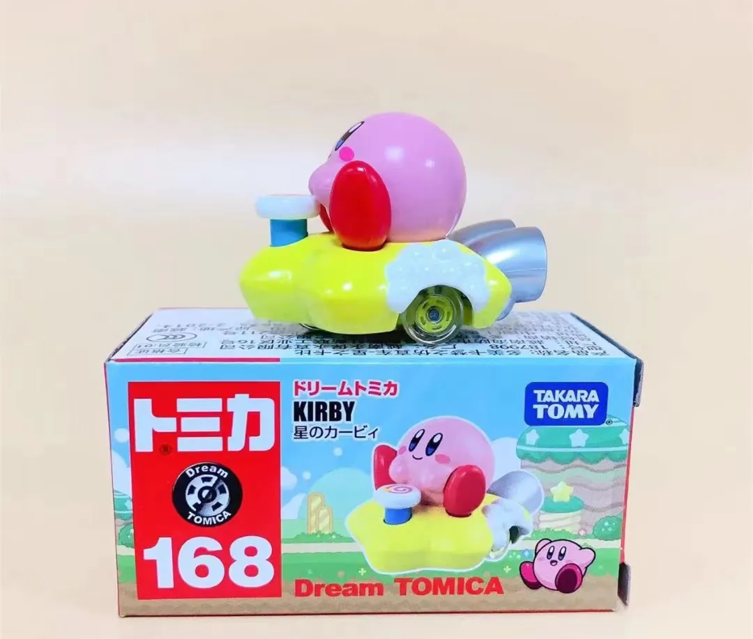 Takara Tomy Dream Tomica No.168 Kirby 4Cm Action Car Toy Mini Die Cast Alloy Car Model Boy Christmas Birthday Gift