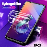 3PCS Hydrogel Film For Asus ROG Phone 5 5S 6 Pro 7 Ultimate 2 3 Strix Zenfone 7 9 6 ZS630KL Screen Protector Protective Film