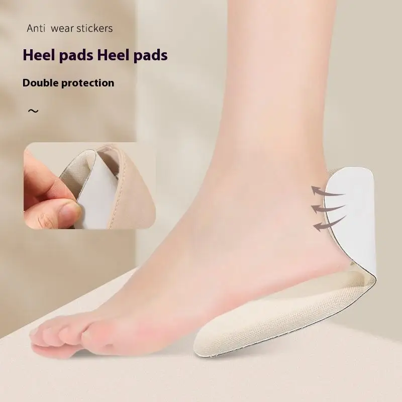 Plantillas de Amortiguación Avanzada para el Talón, Almohadillas Protectoras Adhesivas en Forma de T para el Cuidado de los Pies, Reductor de Talla de Zapatos para Zapatillas Deportivas