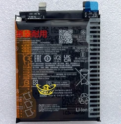 100% Original BM5J 5000mAh Battery For Xiaomi Mi 12T Pro / Redmi K50 Genuine Mobile Phone Replacement Batteries