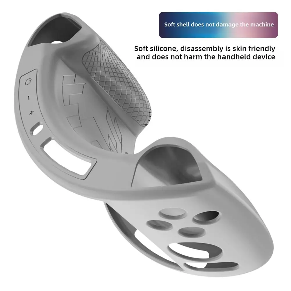 Silicone Protective Case For ANBERNIC RG 406H 360-degree Full Coverage Design Non-slip Anti-fall Dust-proof Game Handheld Shell