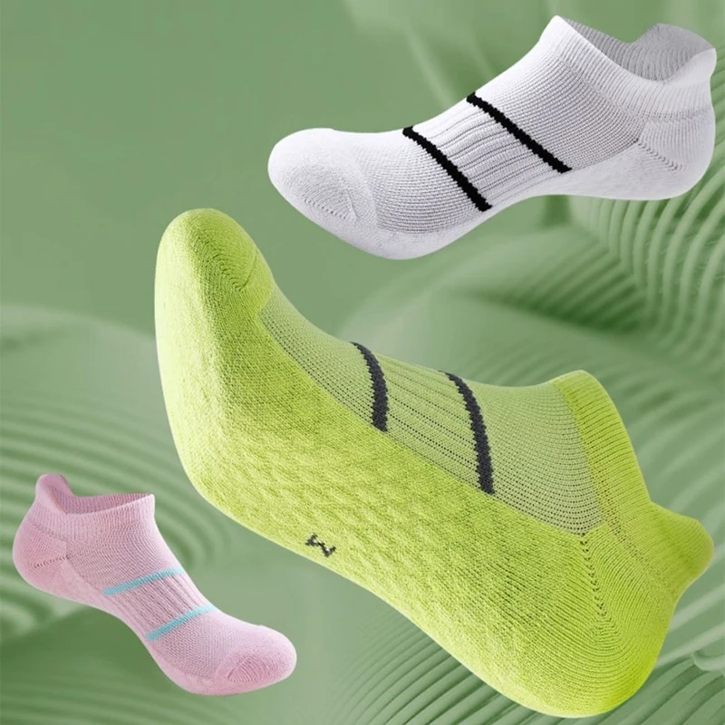 Men Women Running Socks Basketball Breathable Anti Slip Sport Cycling Walking Women Outdoor Sock Cotton Athletic No Sweat Sock