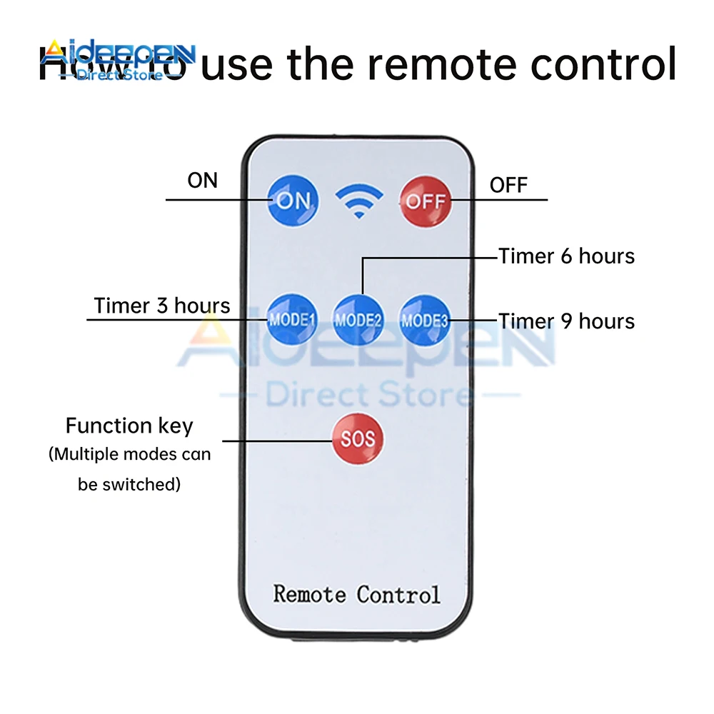 Modul Pelembap Mini DC 5V Remote Control Inframerah Empat Semprotan Modul Pelembap Udara Alat Penyemprot Ultrasonik Papan Sirkuit Pembuat Kabut