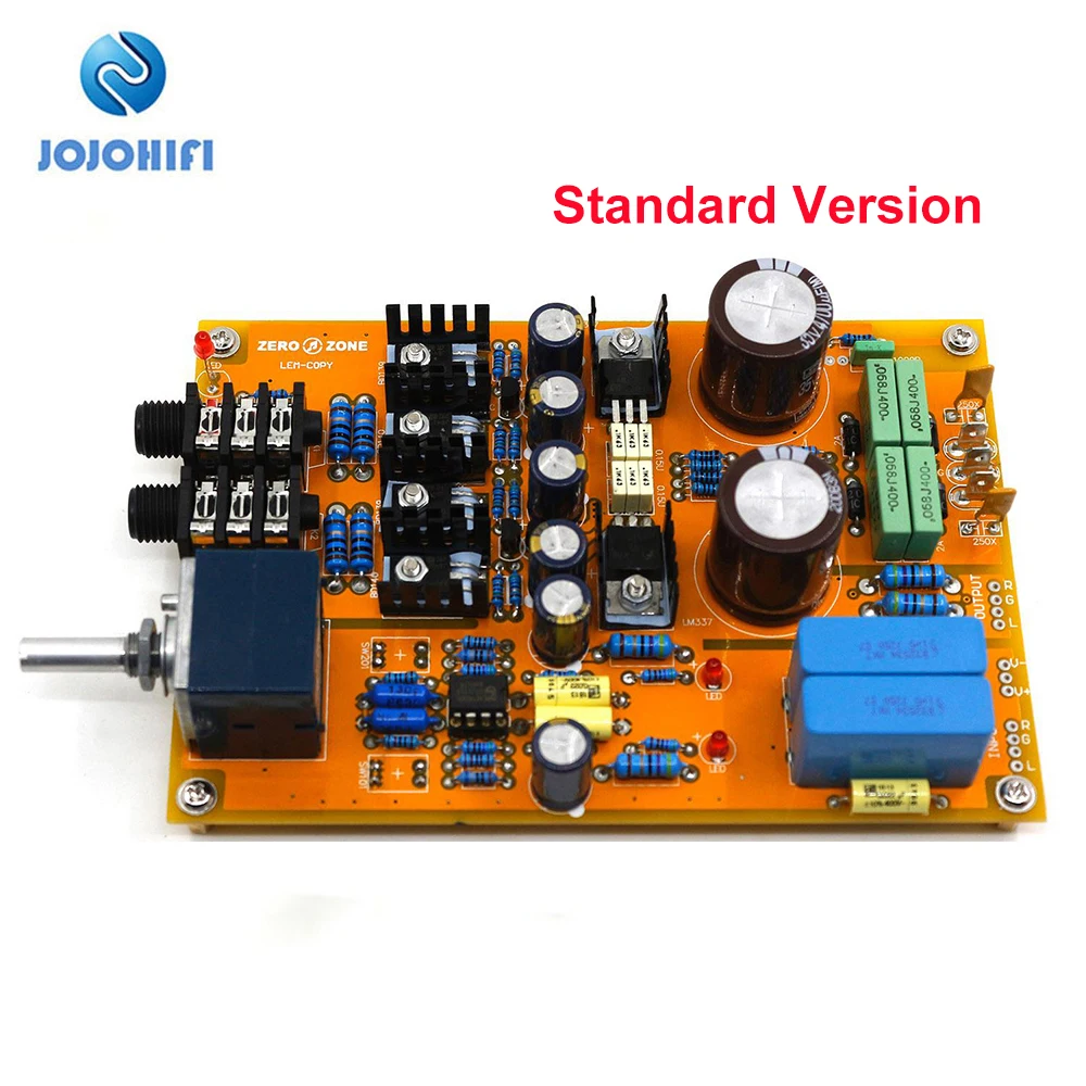 

Standard Potentiometer Version LEM-COPY 200mW / 300R 400mW / 60R Clone Lehmann Linear Headphone Amplifier Finished Board