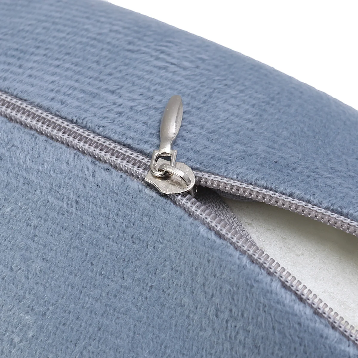 

Comfortable U-Shaped Neck Support Pillow Memory Foam Light Grey Travel Car Home Office Cervical Relief